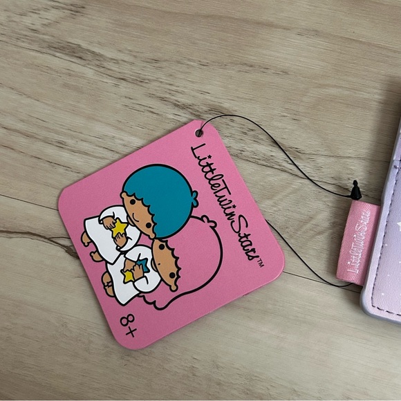 Loungefly Sanrio Little Twin Stars Pastel Lavender Constellations Cardholder - Picture 3 of 6